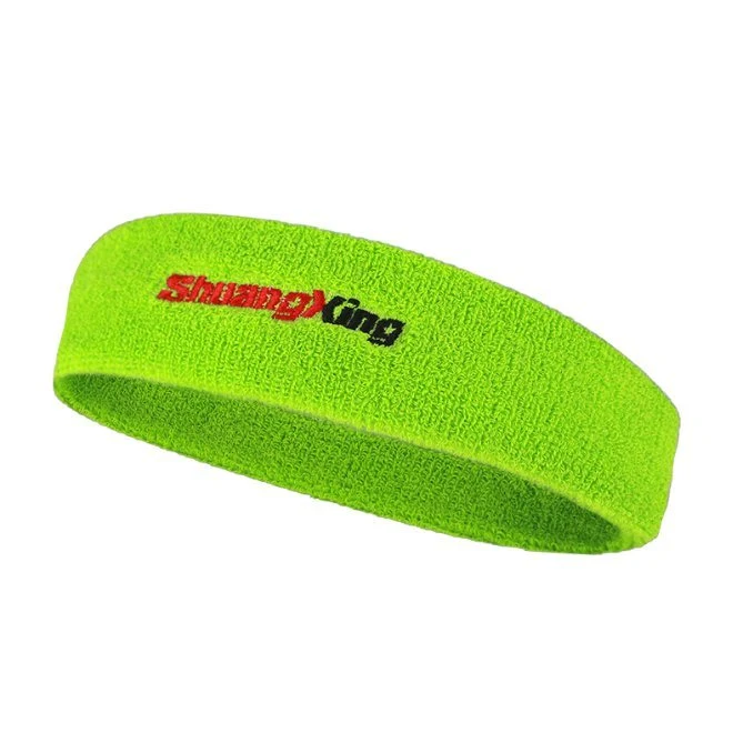 Sport Elastic Headband with Customized Logo Absorb Sweat Embroidered Cheap Headband Sweatband