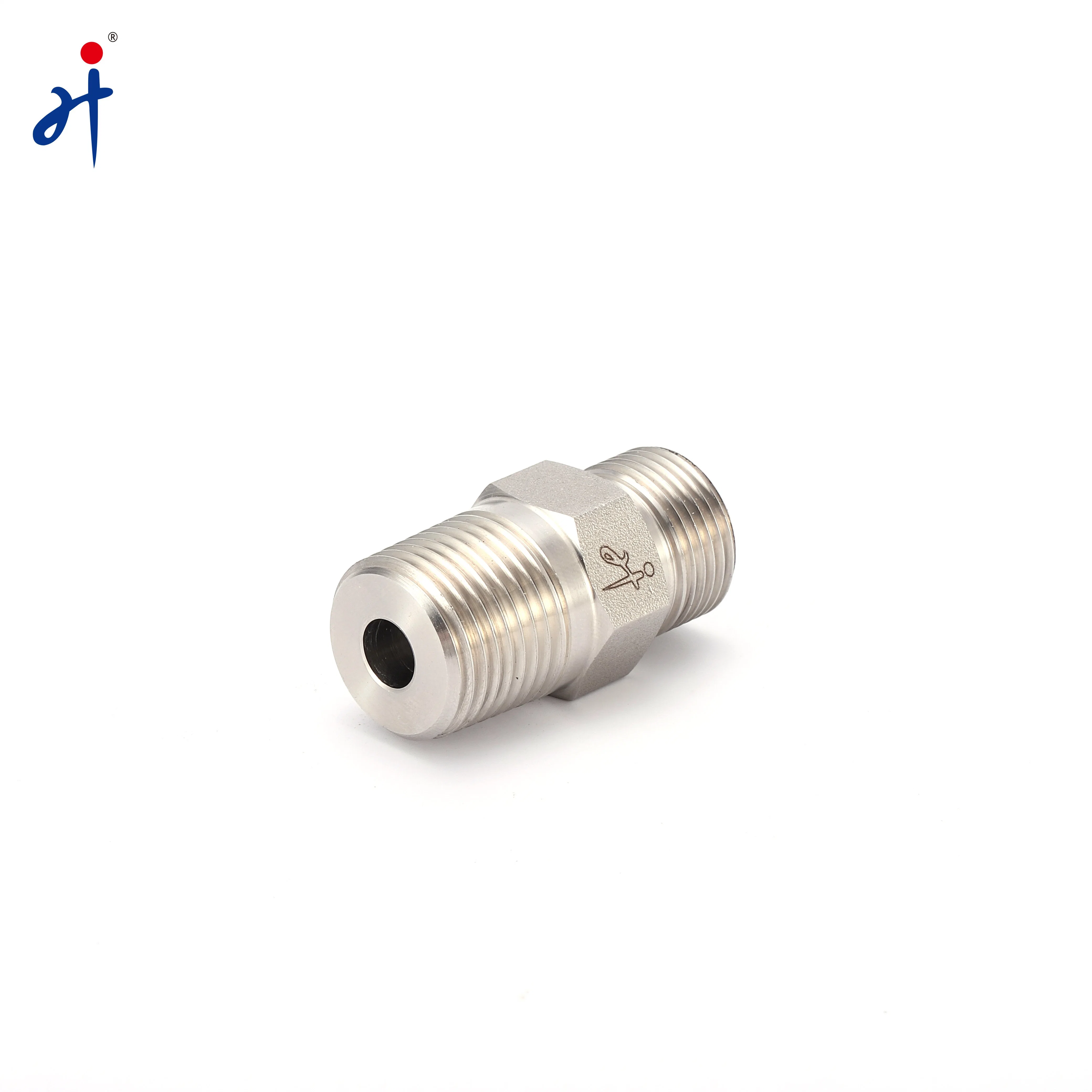 Stainless Steel 316/316L Fittings Male Thread NPT Hex Nipple