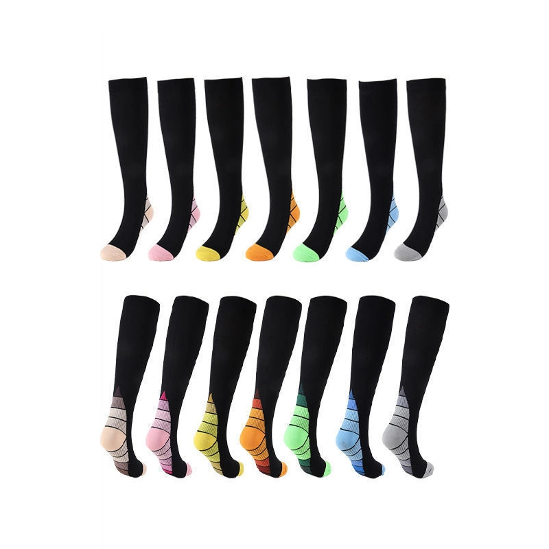 Nice Look Comfort Athletic Breathable Over Knee Long Sports Compression Socks