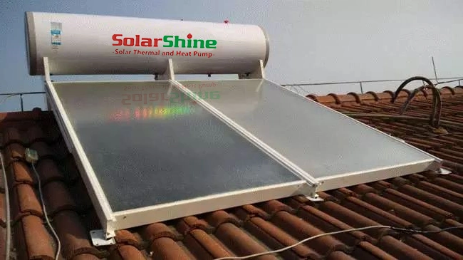 Flache Platte Solar Water Heater für Haus