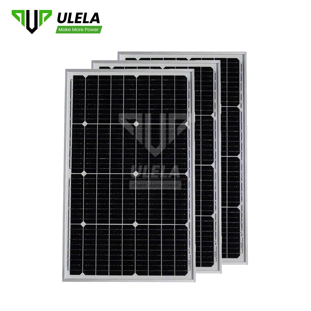 Ulela Folding Solar Panel Suppliers OEM Custom Solar Panel 100W Monocrystalline China 210mm 300W Solar Panel Monocrystalline