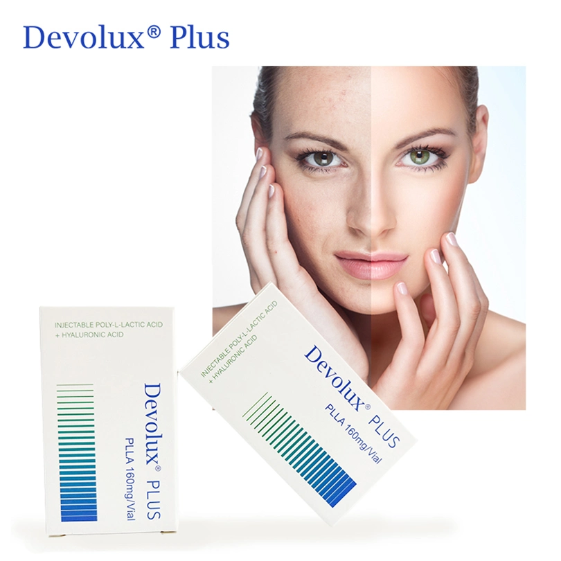 Plus d'acheter poudre Devolux Poly de remplissage d'acide lactique Plla pour faire face à l'injection