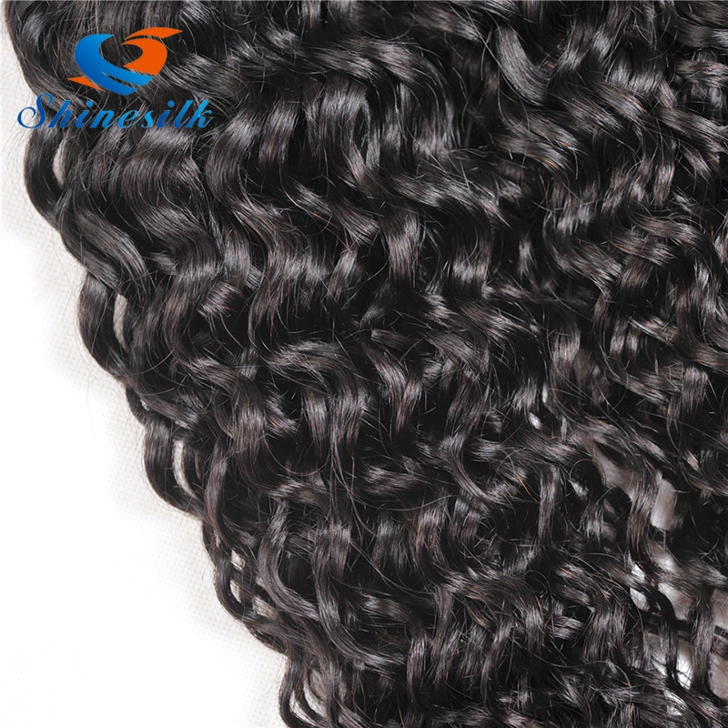 Brazilian Human Hair Natural Curly Hair Weaves Brazilian Water Wave