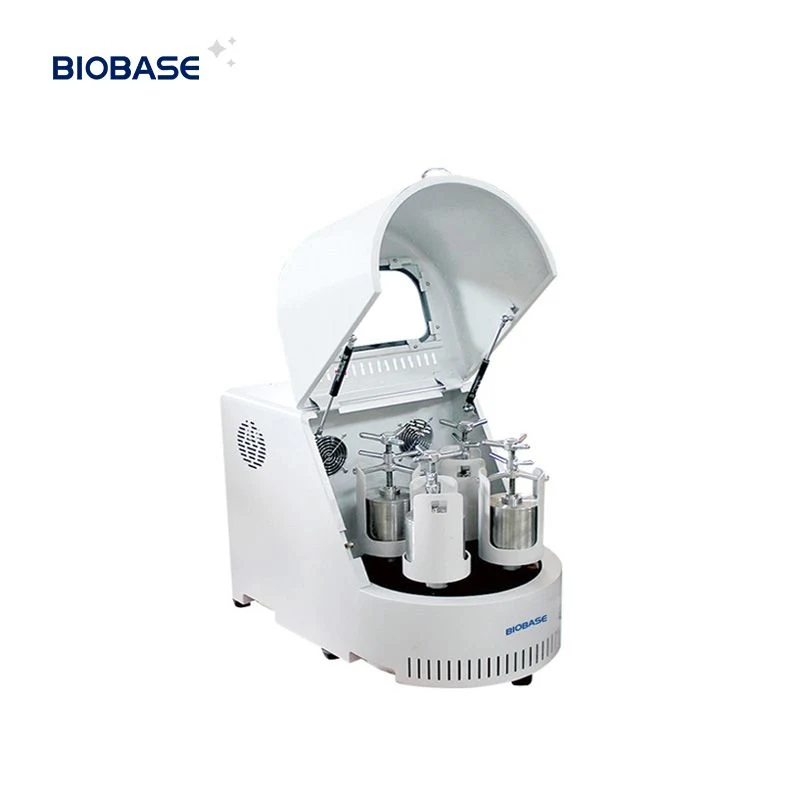 Biobase Ertical Planetary Ball Mill Four Ball Grinding Tanks Grinder Machine for Grinding