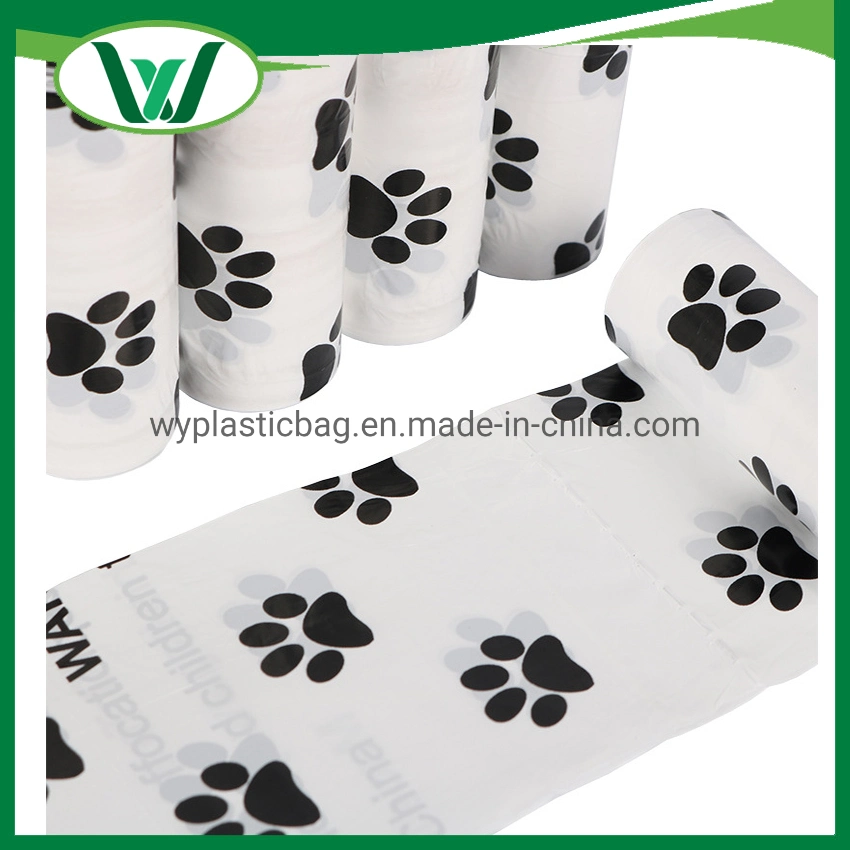حقيبة نفايات الكلاب حقيبة بلاستيكية كيس الكلب كوب الحيوانات الأليفة منتج إمداد الحيوانات الأليفة