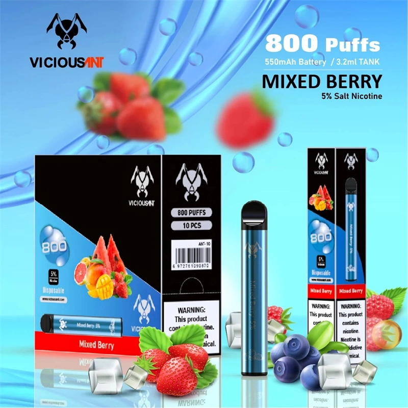 Factory Price 800 Puff Bar for Vape Disposable/Chargeable Electronic Cigarettes