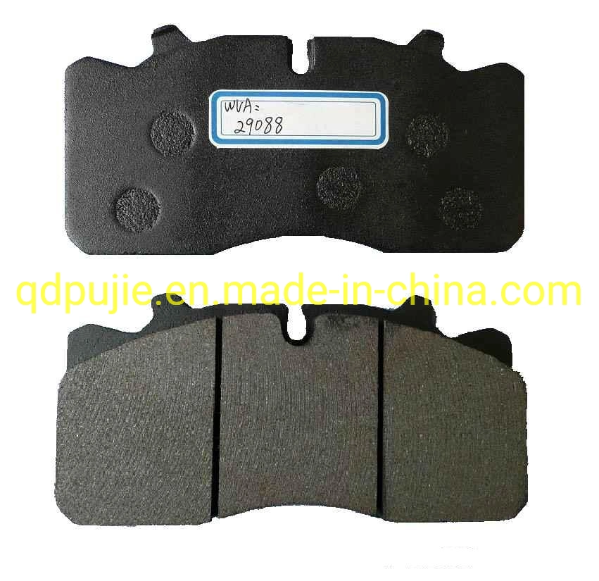 Actros Truck Brake Pad with Kits Wva 29087 Wva29088 for Volv Scani Truck and Bus