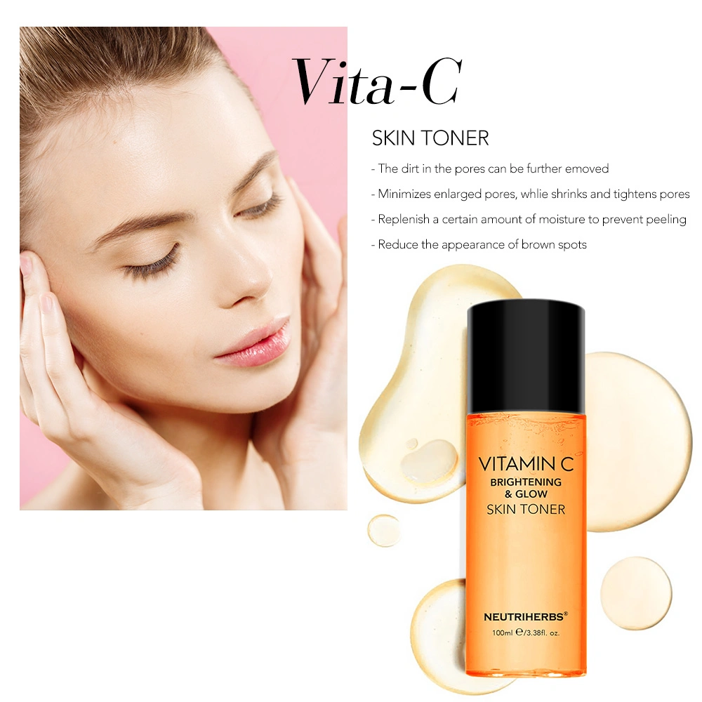 OEM Skin Care Hyaluronic Acid Private Label Brightening Vitamin C Facial Toner