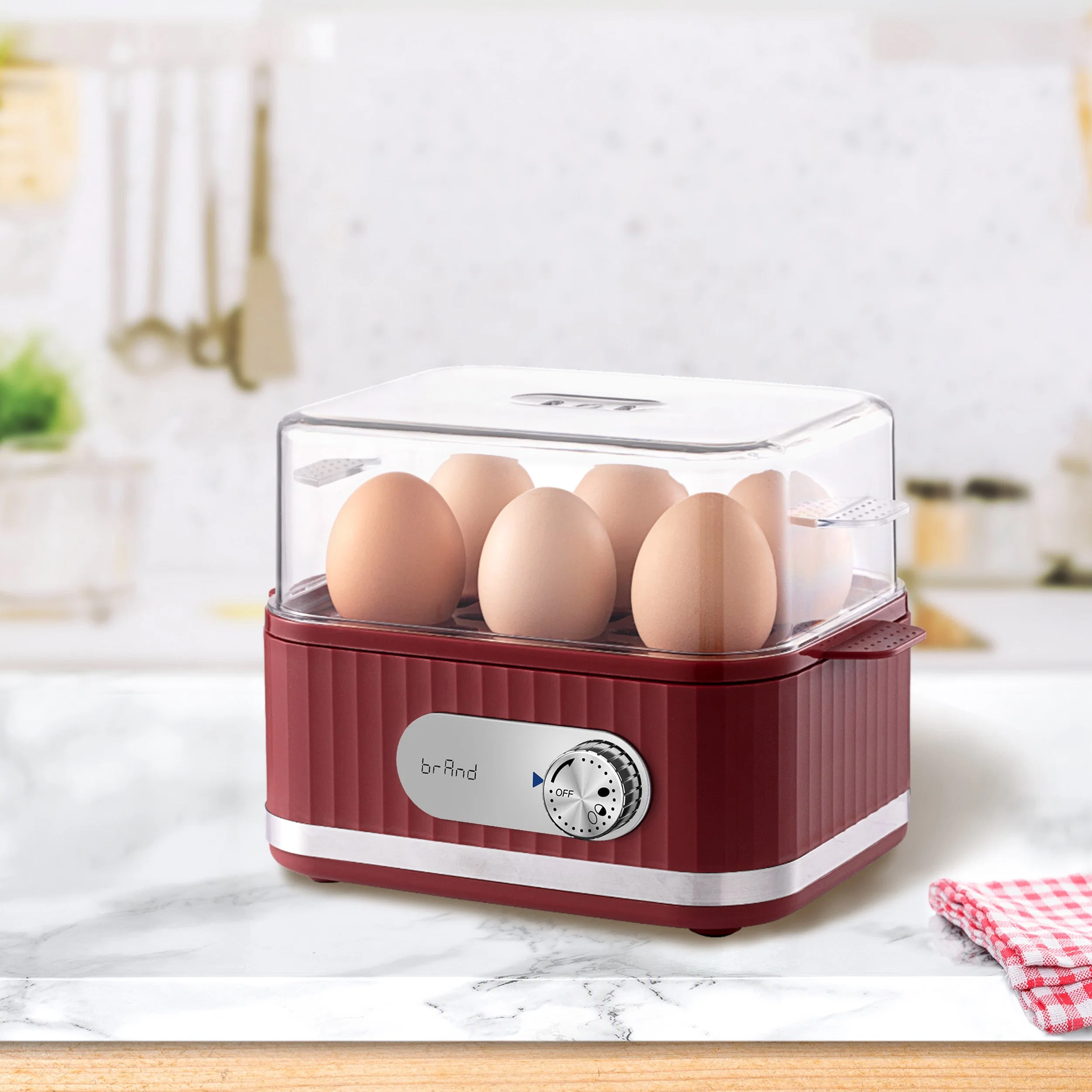 Simply Electric Egg Cooker Cook Hard Boiled 6 Egg