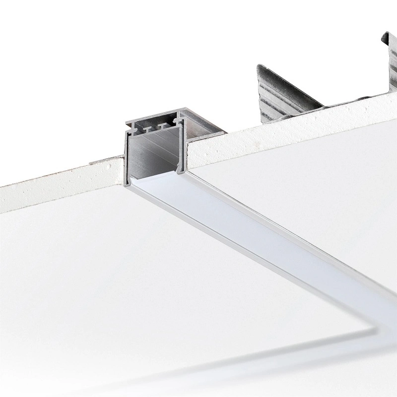 Hochwertige Fabrik Preis Aluminium Profil Drywall LED Profil Kanal Deckenputz für Streifenbeleuchtung