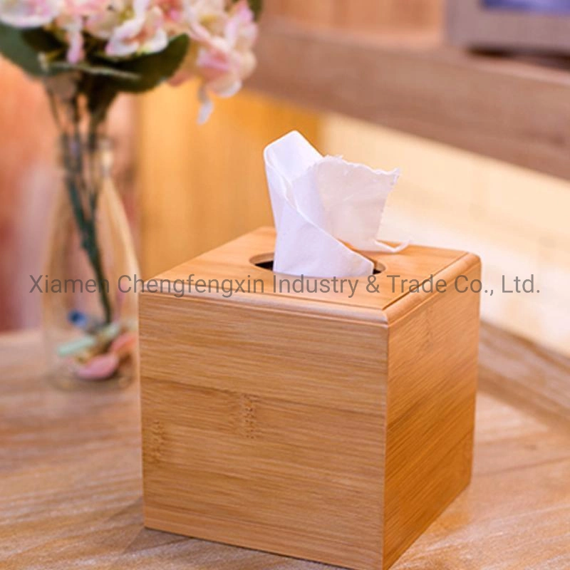Facial Tissue Box Bamboo Box