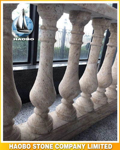 Marble Balcony Balustrade Wholesale/Supplier Stone Pillars