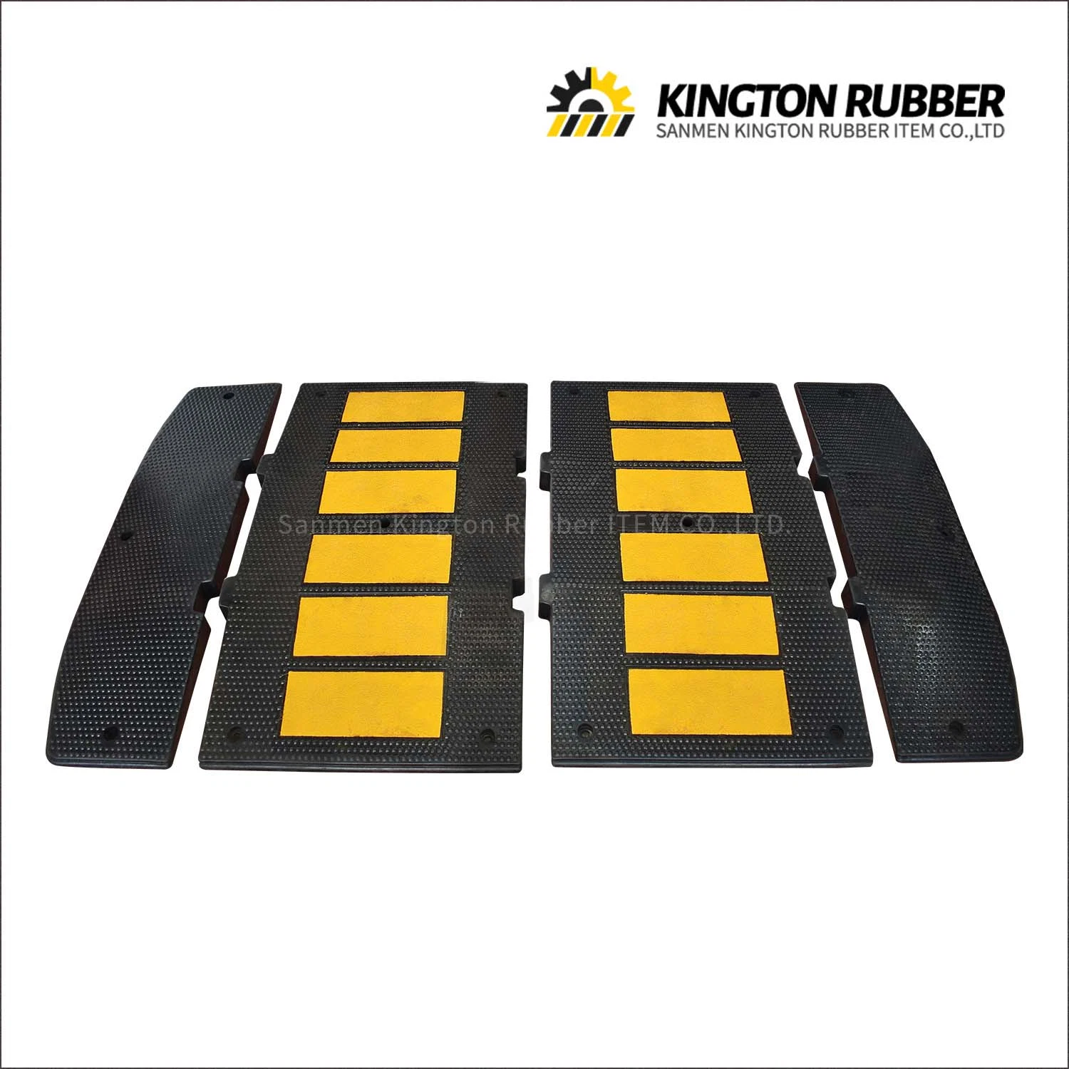 Road Safety Rubber Bumper / Rubber Speed Bump for Sale