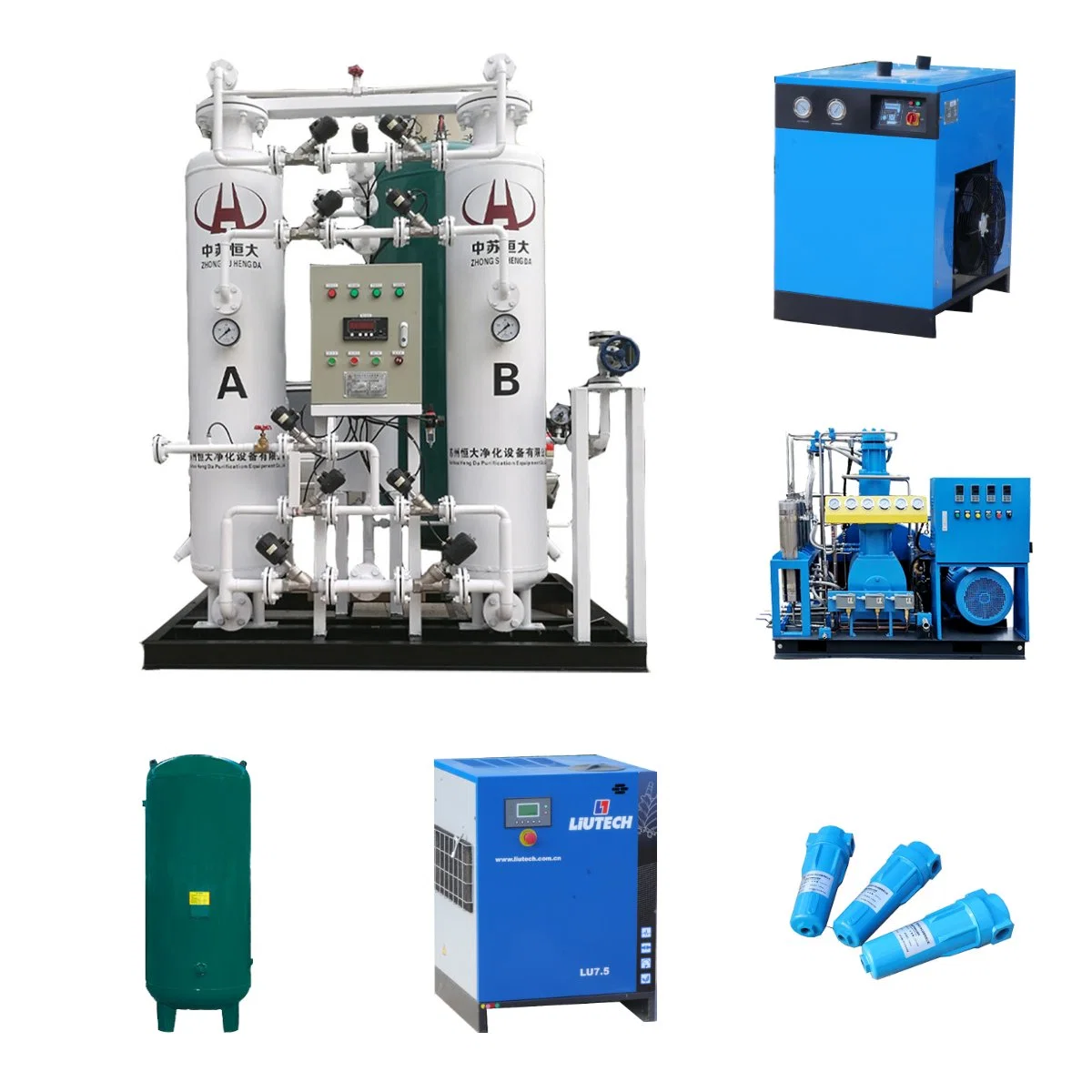 Factory Sale Psa Automatic Gas Making Machine High Purity 99.999% Pressure Swing Adsorption Nitrogen Generator