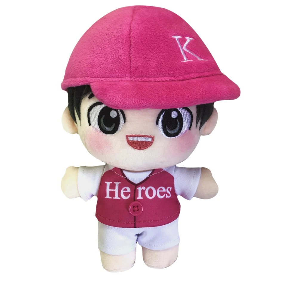 Embroidery Porecess Plush Toy Sample Service Cute Gift