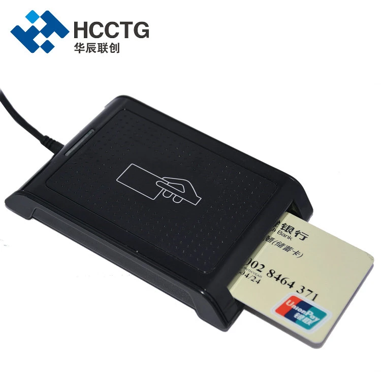 13.56MHz Dual Interface Reader PC/Sc RFID Contact + Contactless Desktop USB Smart Card Reader HD5