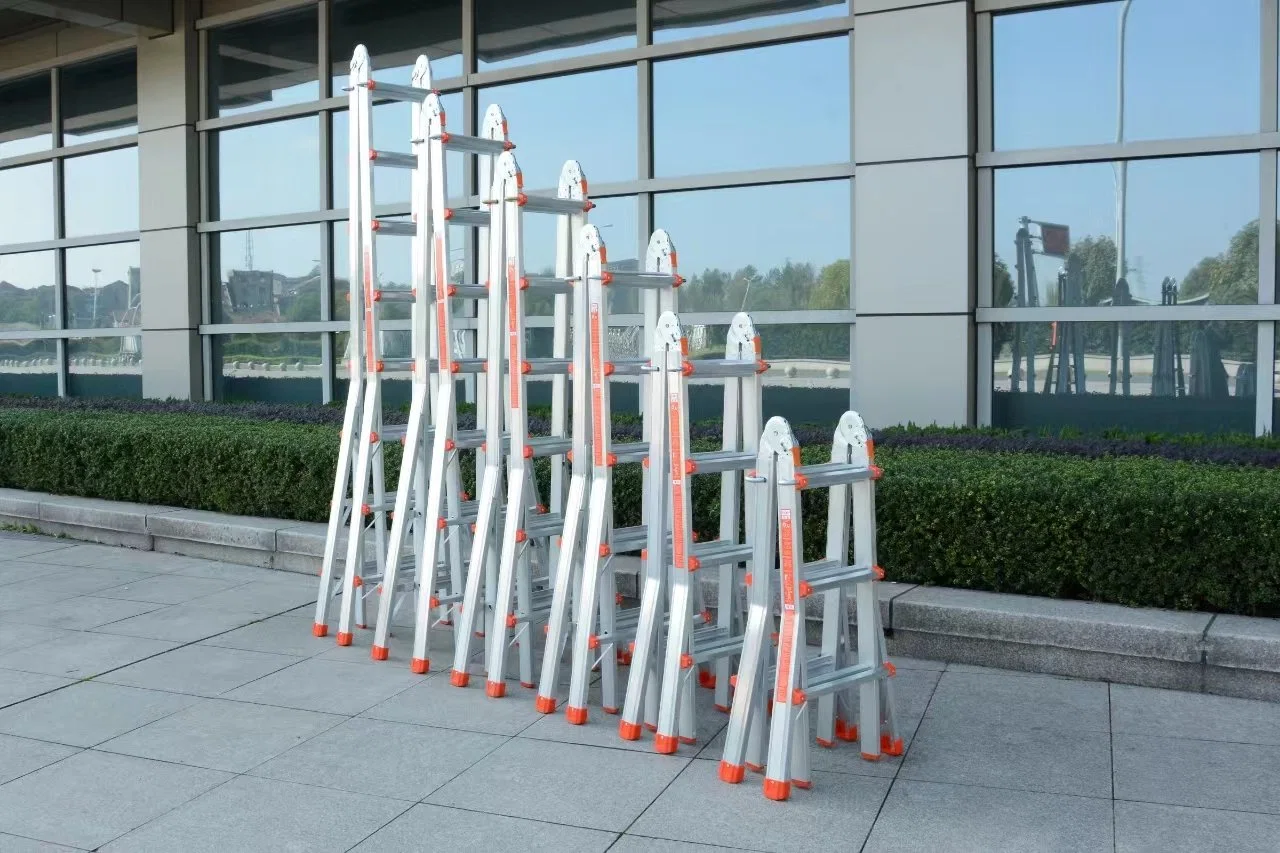 Foldable and Retractable Safety Ladders for Outdoor and Indoor Installation Engineering