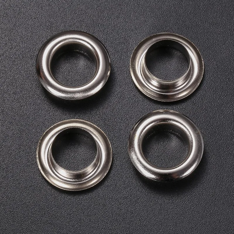 Metal Double Sided Rolled Color Copper Garment Round Eye Buttons