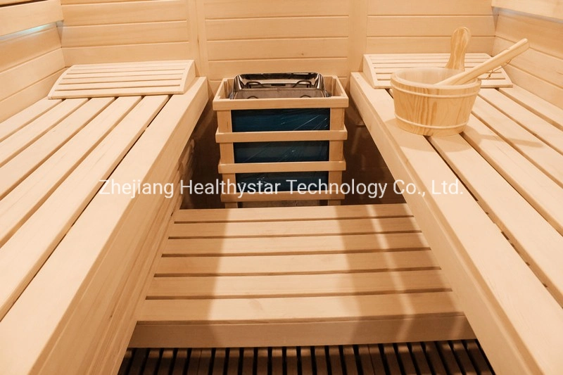 Ready to Ship Hemlock Wood One Person Far Infrared Sauna Room