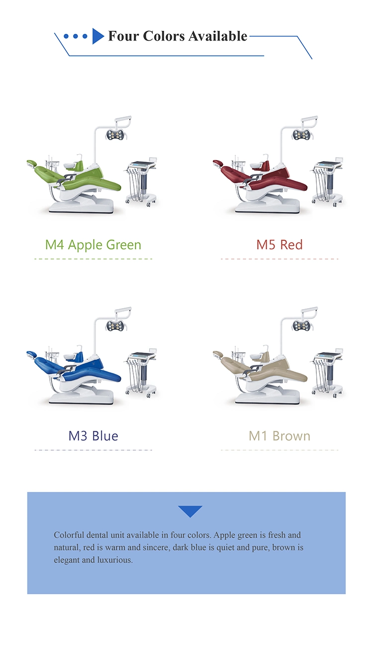 Solid Metal Boxes Ce&ISO Approved Dental Chair Italian Dental Chairs/Biotec Dental Equipment/Patterson Dental Chairs