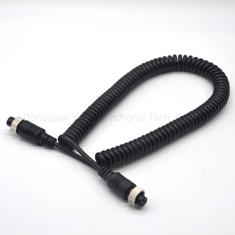 Stretch Spring Wire Truck Reversing Image Display Camera Extension Cable