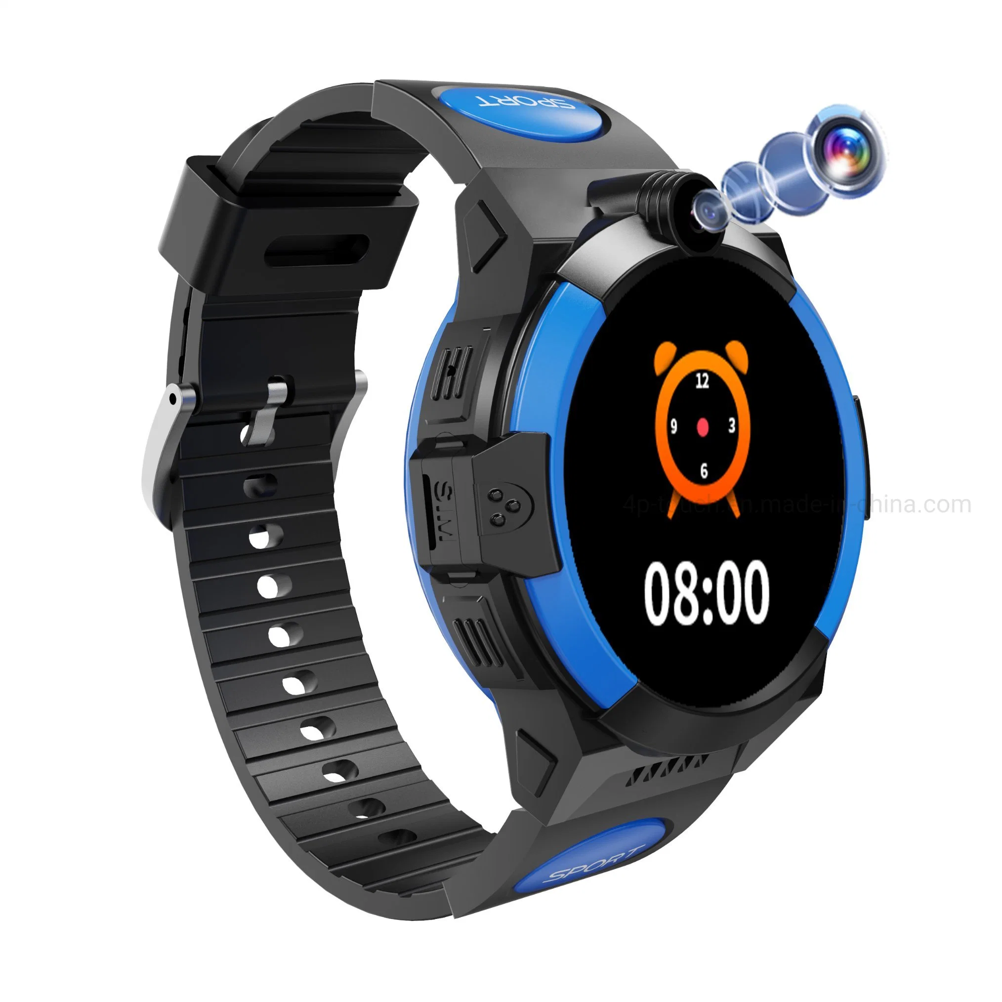 Nueva llegada LTE IP67 impermeable niños Smart Watch estudiantes niños Dispositivo GPS Tracker con botón de pánico para llamada de emergencia SOS D38