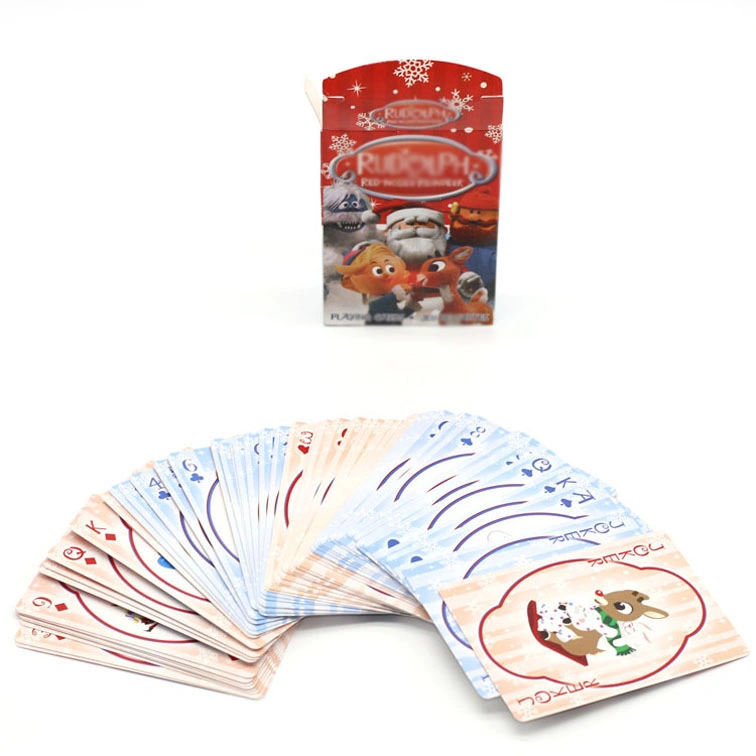بطاقات مخصصة لإعلانات لعبة الهدايا بطاقات الأطفال البطاقات التعليمية البوكر بطاقات تشغيل الورق