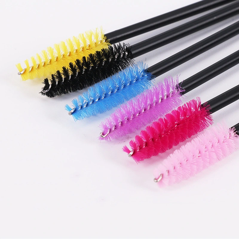 Brosse jetable pour cils Curler pour cils couleur spirale Pinceau pour cils sourcils Brosse Beauté cosmétiques cosmétiques cosmétiques compresse oculaire