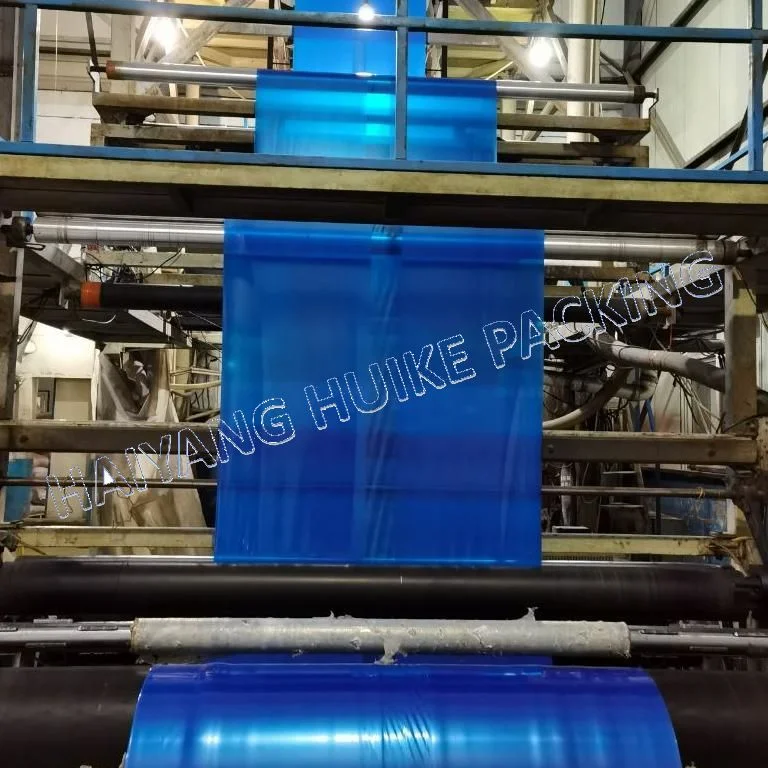 Couleur bleu clair personnalisé transparent en PVC souple durables Film film d'emballage en plastique