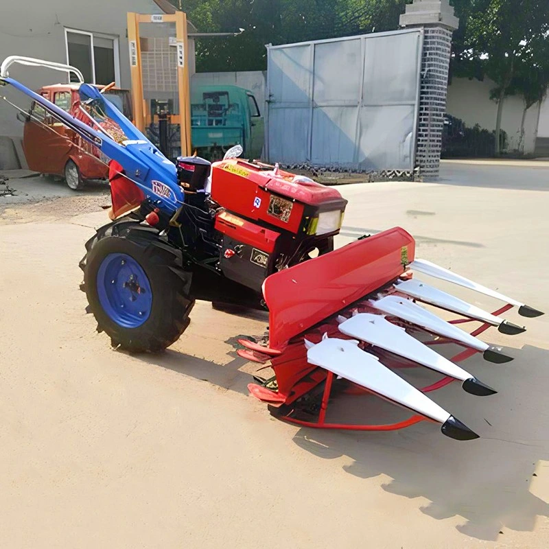 Le fichier SIF Mini Walking Machine de découpe de la machine de la récolteuse de maïs de riz de blé de la récolteuse récolteuse ensilage Machine de la récolteuse