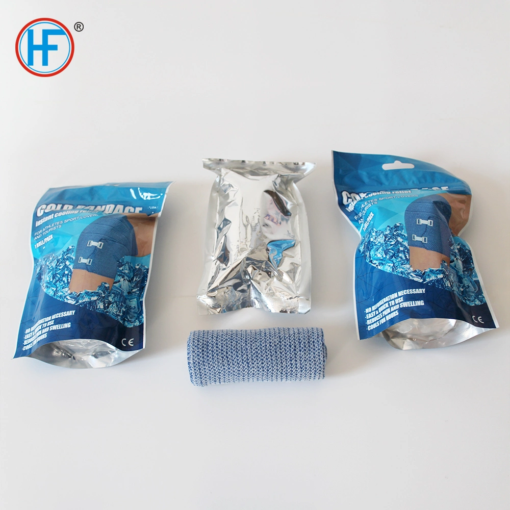 MDR CE HF Factory Sale gute Elastizität Keine Kühlung erforderlich Blaue Farbe Kalte Bandage