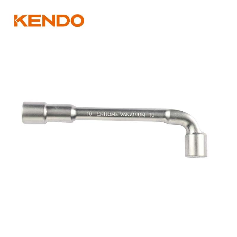 Kendo L-Type Socket Wrench L Shaped with Perforation Elbow