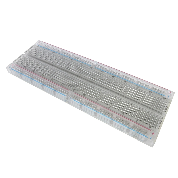 Breadboard 830 Point Solderless PCB Transparent Breadboard MB-102 MB102 Test Develop DIY