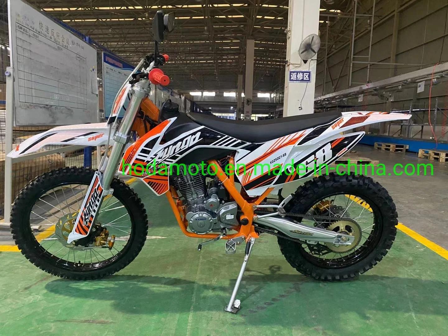 Carreras de Motos motos moto Scooter Dirt Bike bicicletas de la calle Gas Teken 125cc 250cc de gasolina de motor de gasolina de Cub CEE &amp; Coc de traspaso de las 2 ruedas DT18 250cc (Euro 5)