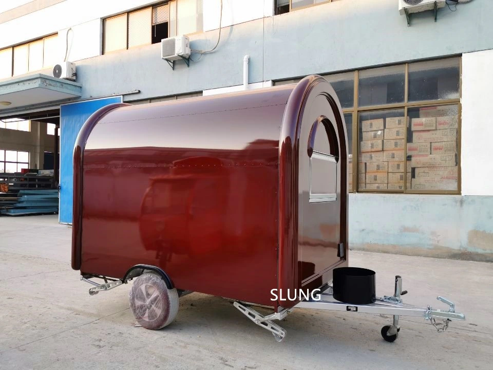 Silang High quality/High cost performance  Customized Wholesale/Supplier Price Camper Caravan/ Hamburger Street Snack Truck/ Fast Food Concession Camping Kiosk Trailer