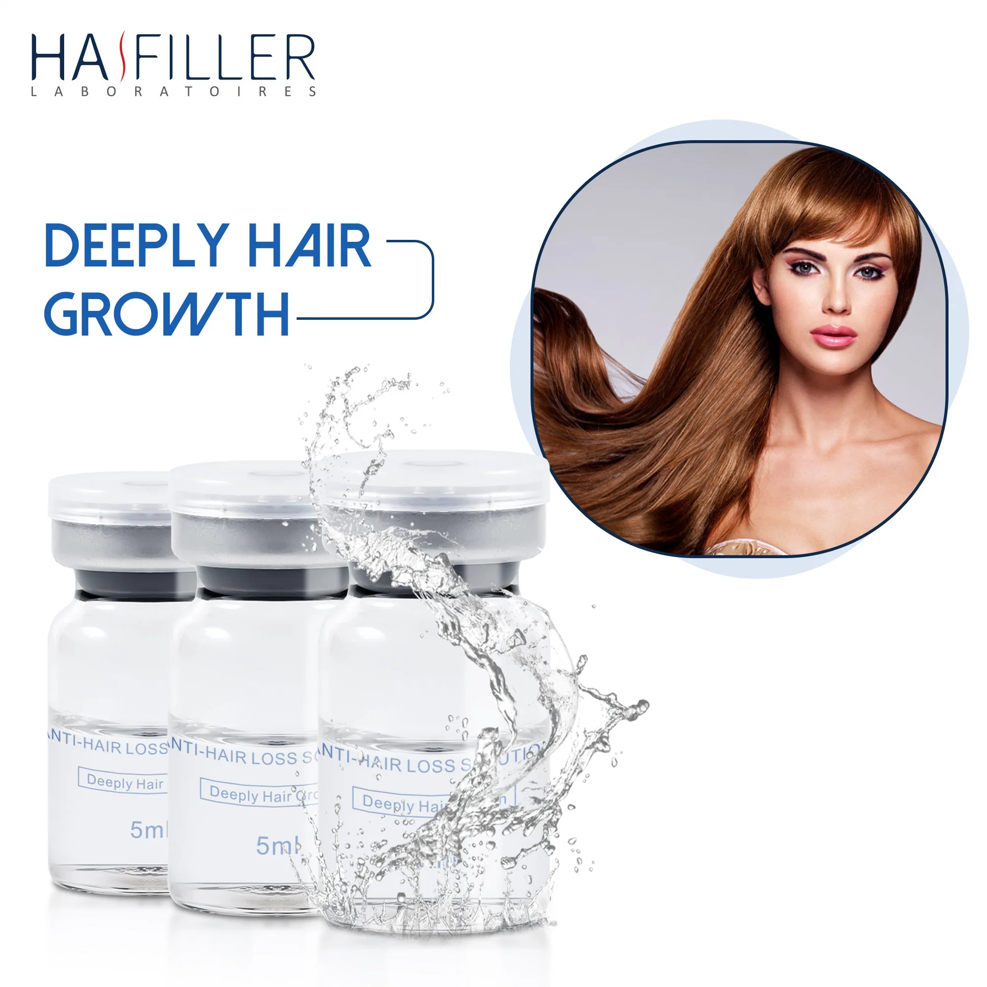 Hot Sell Anti Hair Loss Care Treatment Efficient Hair Growth Stem Cell Growth Hair Solution Mesotherapy