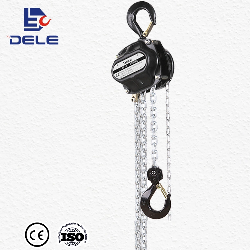 Chain Pulley Block Manual Chain Hoist Lifting Equipment Chain Block for Sale