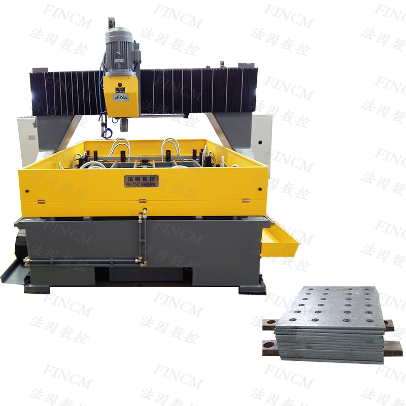 PLD2016N Steel Structure Fabrication CNC Plate Drilling Machine 2000mm*1600mm *100mm (L*W*Thickness)Steel Structure Joining Beams Fish Plate Drilling Machine