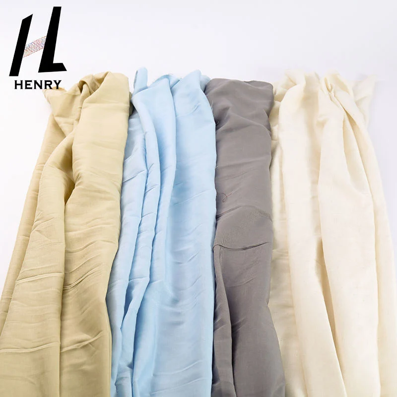 Wholesale/Supplier Fashion Eco-Friendly Cotton and Linen Plain Fabric for Garment Clothes