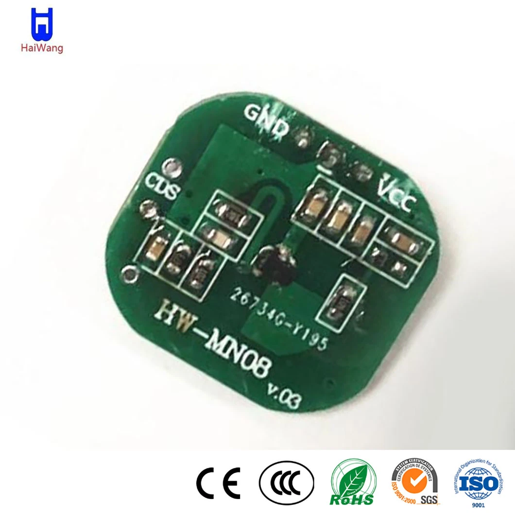 Haiwang DC-3.3V Operating Voltage Doppler Sensor Module China Supplier Wholesale Quality 10m Sensing Distance Hw-Mn08 Single-Board Microwave Induction Module