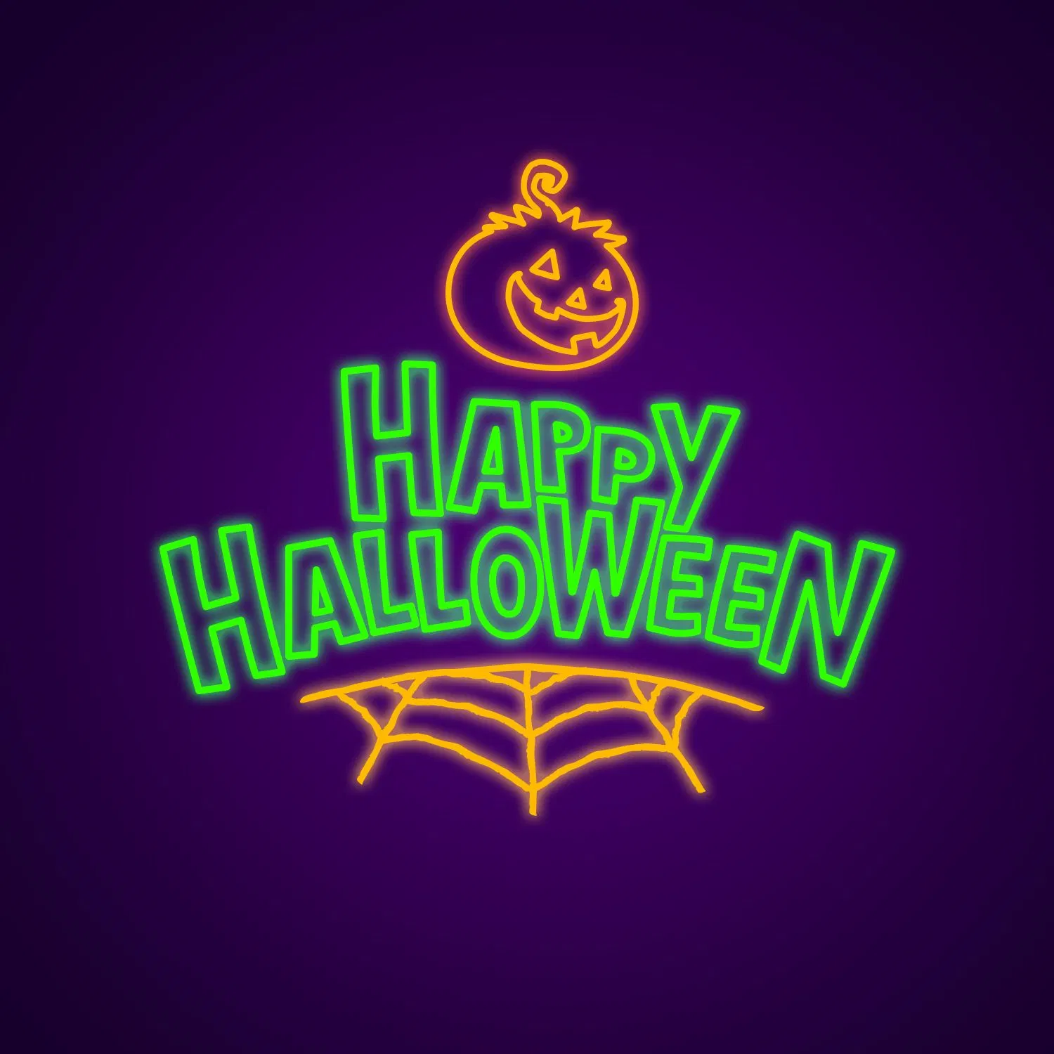 Individuelle Flex LED Neon Motiv Lichter für Halloween Dekor