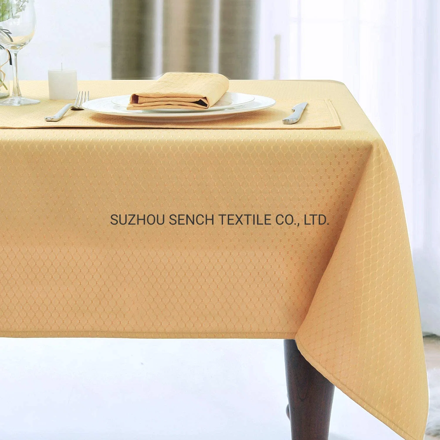 Jacquard Morrocan Rectangle Table Cloth Oil-Proof Spill-Proof and Water Resistance Washable Tablecloth, Decorative Fabric Table Cover for Outdoor and Indoor