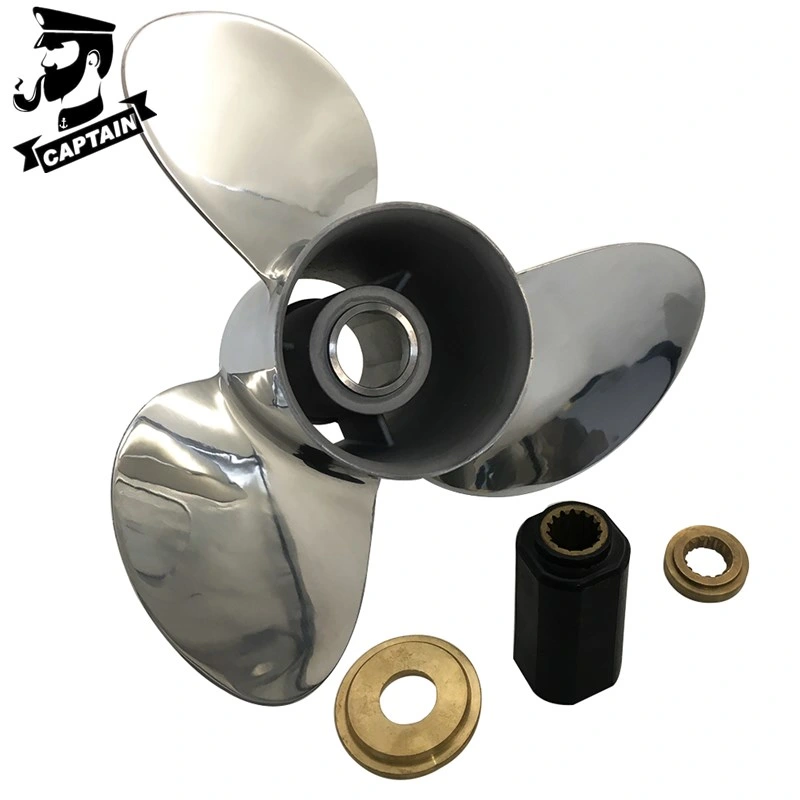 High Performance Marine Outboard Boat/Ship Propeller for Mercury Engine 150-300HP 13 3/4X17