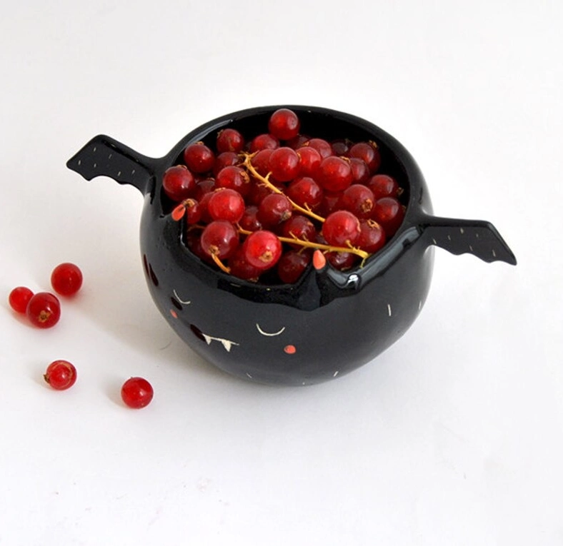 Halloween Decoration Novelty Ceramic Fruit Food Bowl Home Hotel Dinnerware