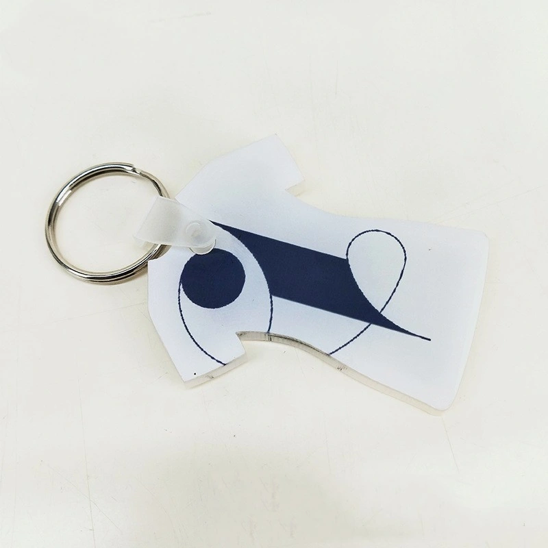 Thermal Sublimation Thermal Transfer Acrylic Key Pendant Event Gift Opening Ceremony Transparent Key Chain