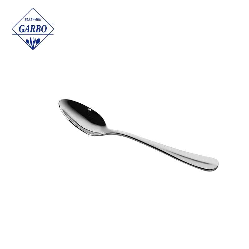 Daily Use Silverware Flatware 18/8 Stainless Steel Tea Spoon Ice Coffee Spoon 1PCS 2PCS 3PCS Card Park Cutlery Dinner Set for Supermarket