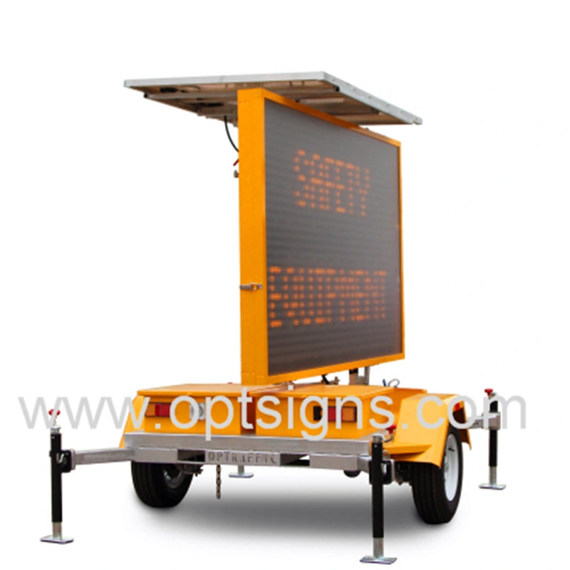 20A Outdoor Mobile LED Highway Board Dynamic Message Screen LED Traffic Sign Display