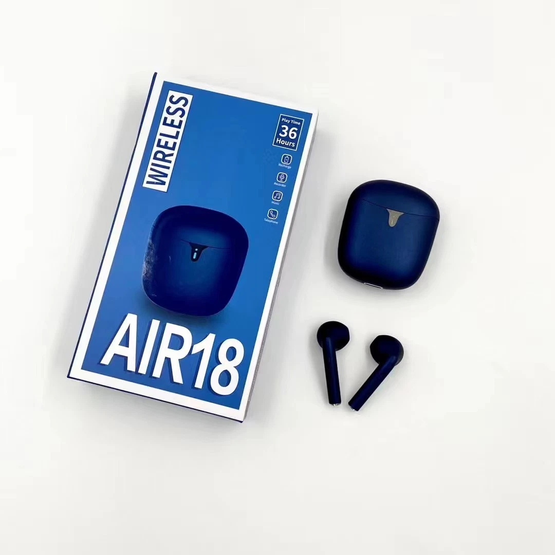 Tws Air18 Earbuds Wireless Waterproof Earphone Headset Outdoor Sports Portable in Ear Headphones