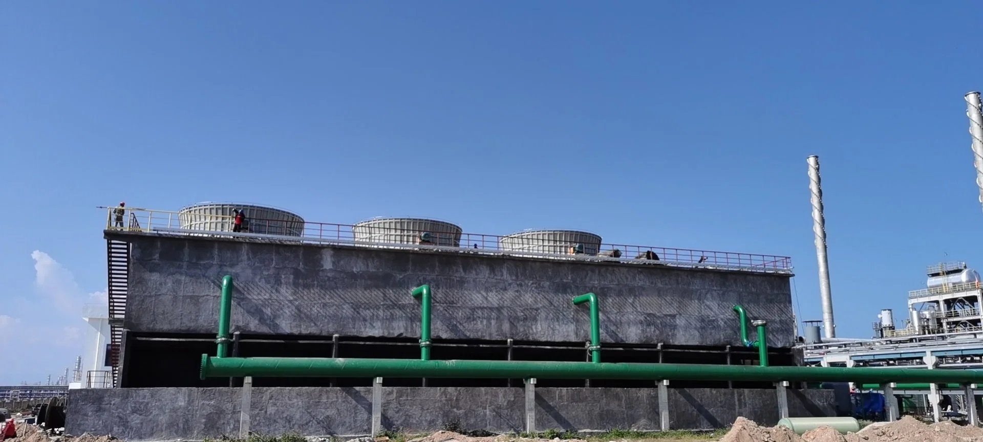 Bom serviço Czct Natureza Água Projecto de torre de resfriamento