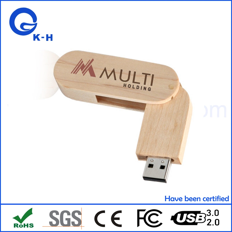 Eco Friendly en bois à bas prix de la mémoire flash USB Pen Drive 16Go à 32 Go